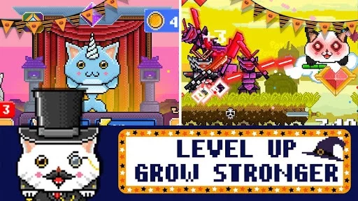 Изображение игры: Laser Kitty Pow Pow