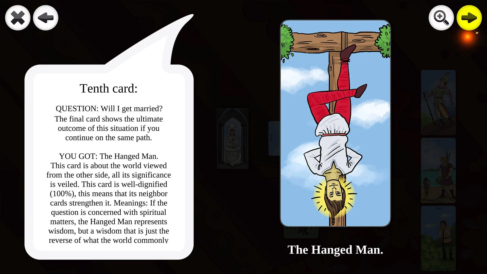 Изображение игры: Tarot Readings Premium