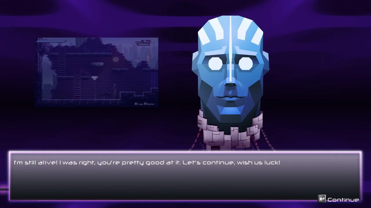 Изображение игры: Bitlogic - A Cyberpunk Arcade Adventure