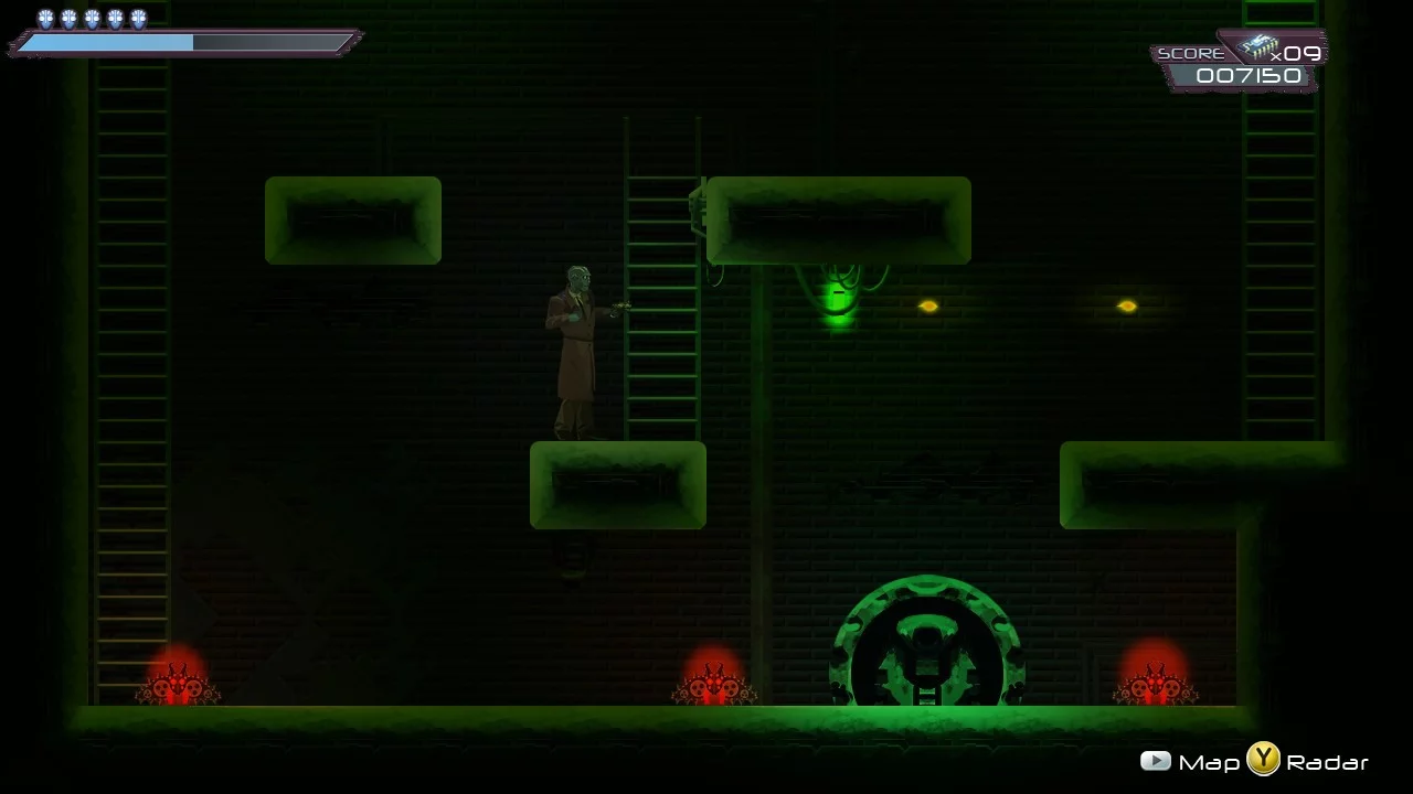 Изображение игры: Bitlogic - A Cyberpunk Arcade Adventure