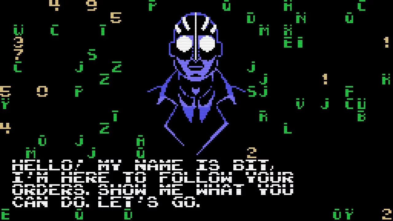 Изображение игры: Bitlogic - A Cyberpunk Arcade Adventure