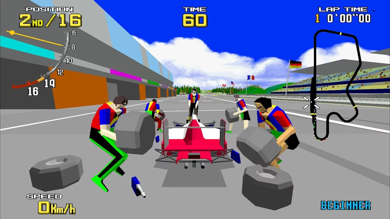 Изображение игры: SEGA AGES Virtua Racing