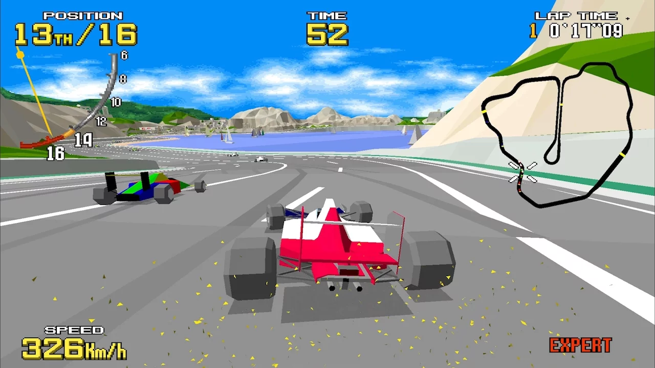 Изображение игры: SEGA AGES Virtua Racing