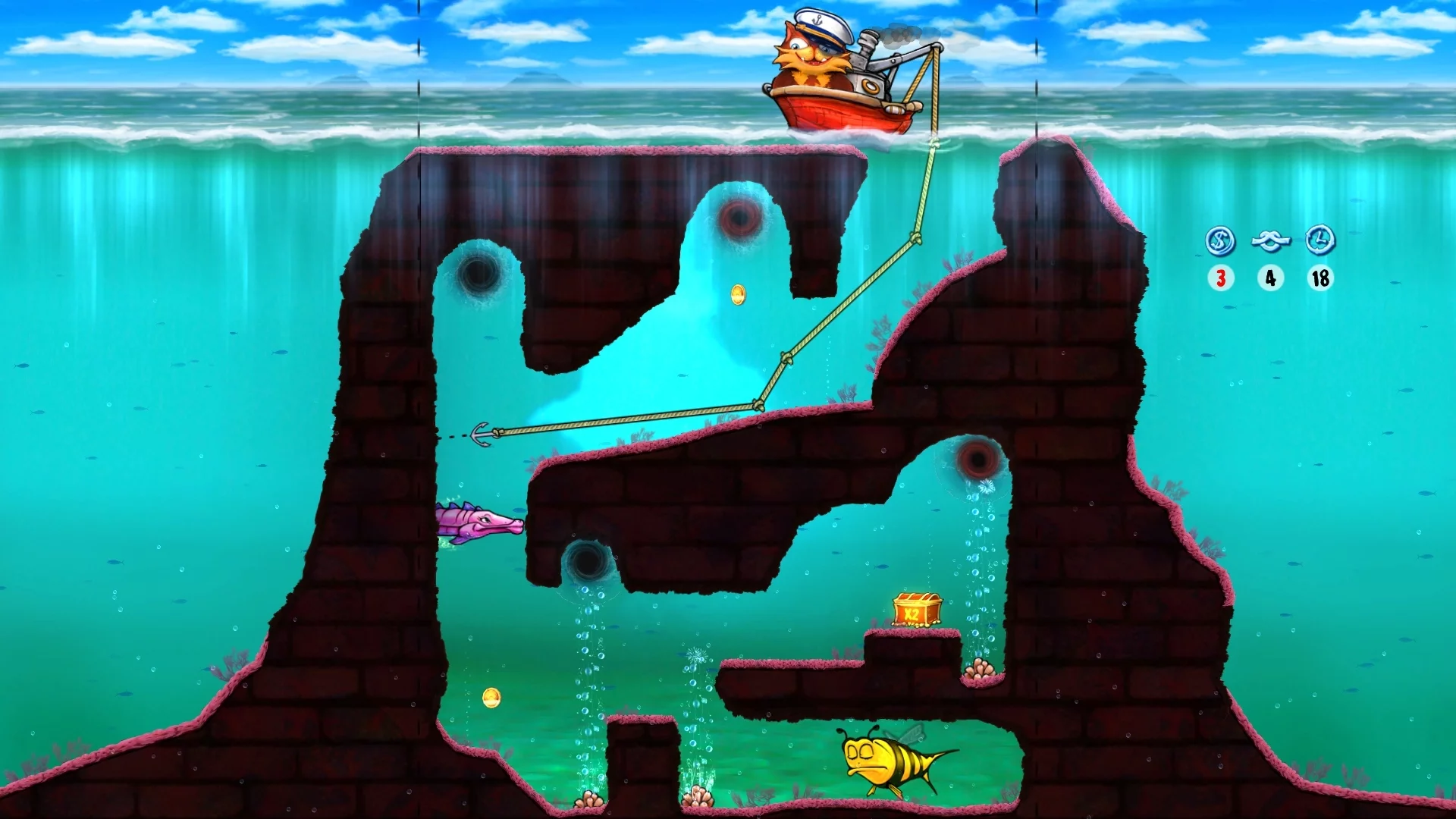 Изображение игры: Captain Cat