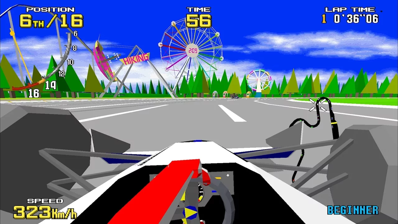 Изображение игры: SEGA AGES Virtua Racing