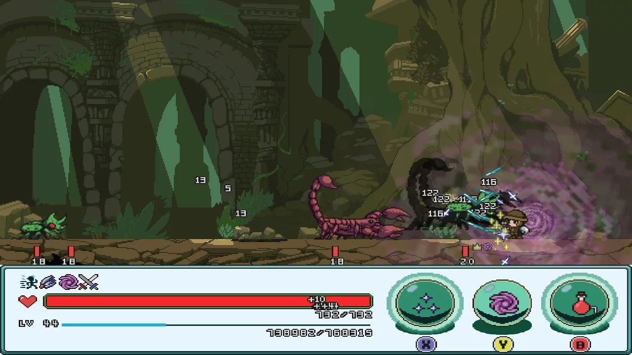 Изображение игры: Artifact Adventure Gaiden DX