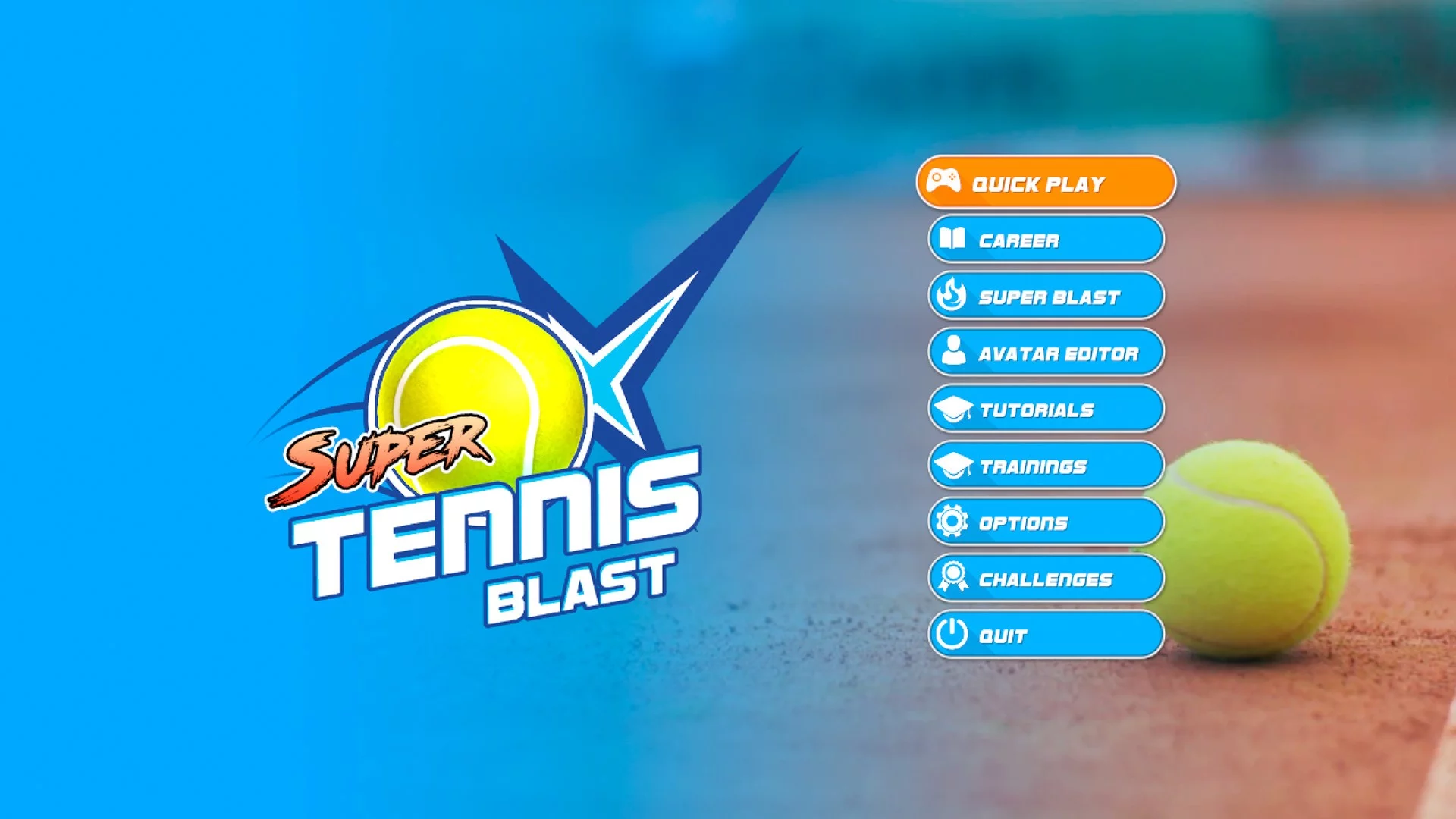Изображение игры: Super Tennis Blast
