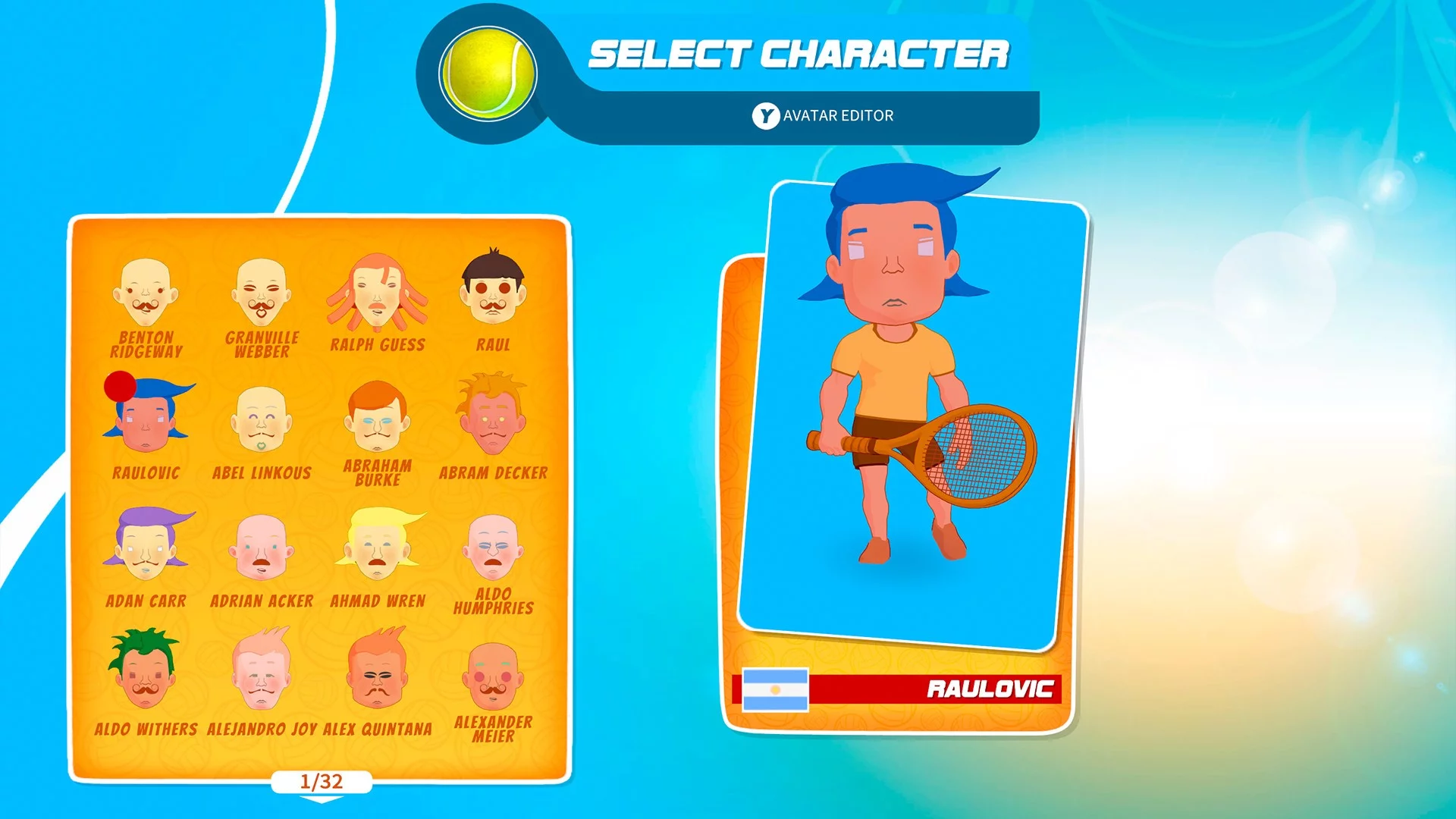 Изображение игры: Super Tennis Blast
