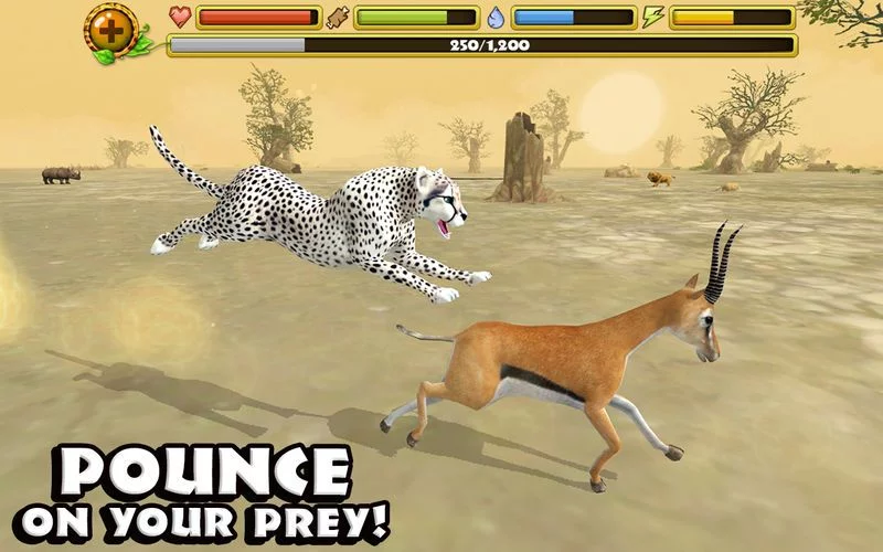 Изображение игры: Cheetah Simulator