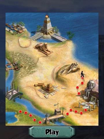 Изображение игры: Egypt Quest Pro - Jewel Quest in Egypt - Great match three game