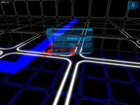 Изображение игры: Tron Lightcycle 3D Free