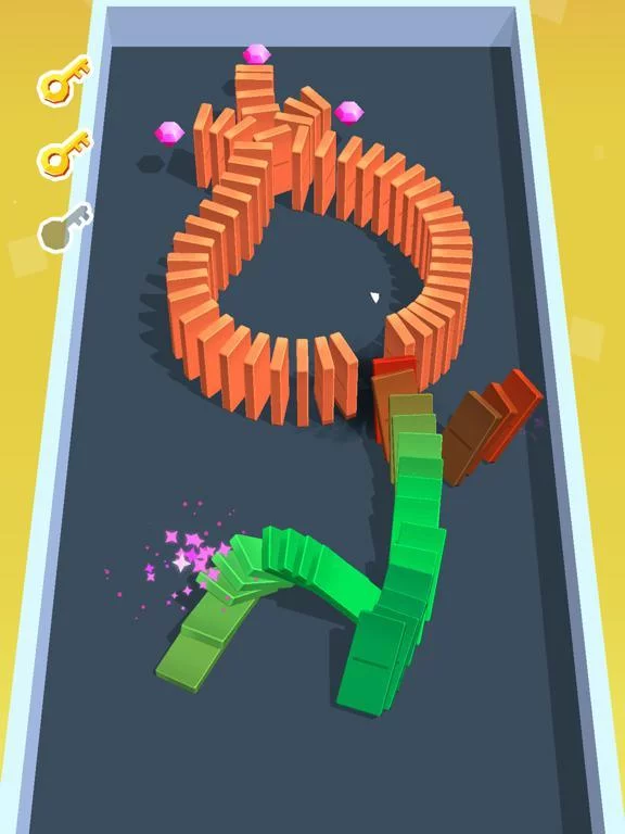 Изображение игры: Domino Puzzle -Block Strike 3D
