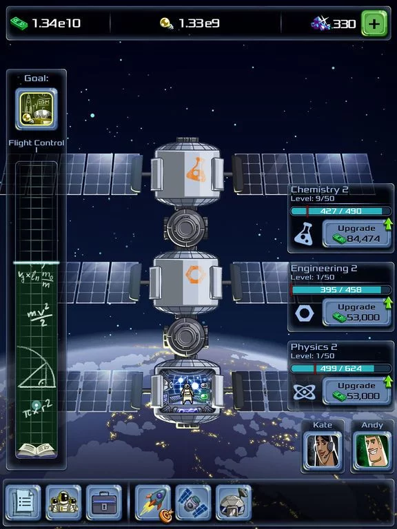 Изображение игры: Idle Tycoon: Space Company