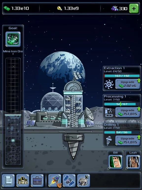 Изображение игры: Idle Tycoon: Space Company