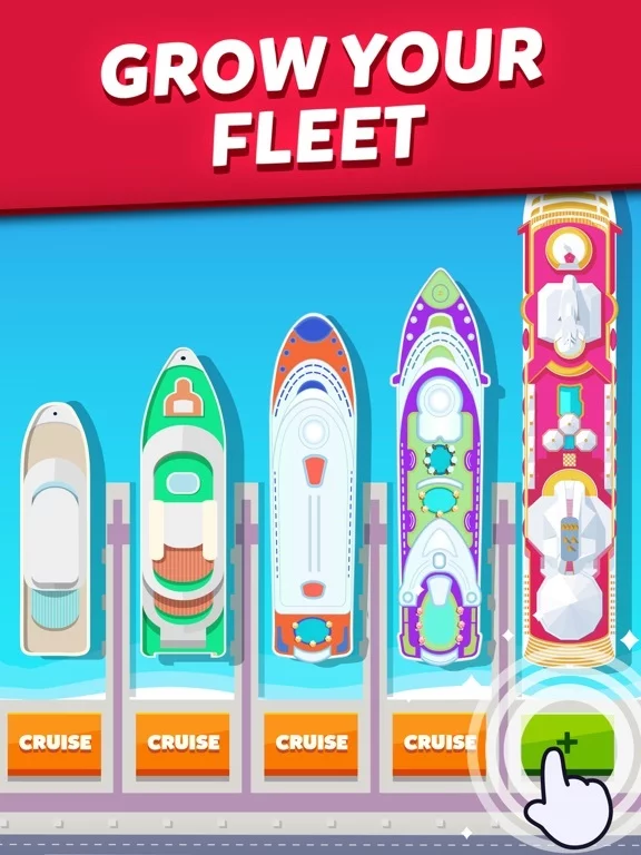 Изображение игры: Idle Cruise Ship