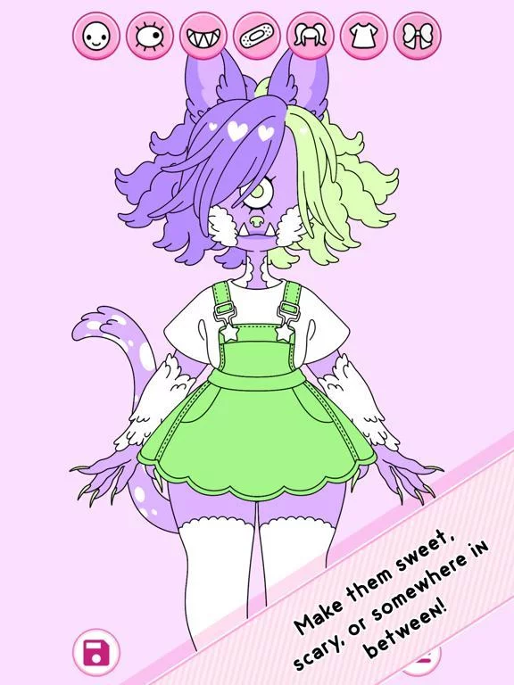 Изображение игры: Monster Girl Maker 2