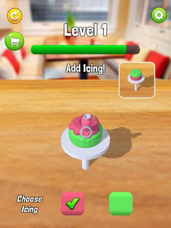 Изображение игры: Rolling Cake 3D - Bakery Inc