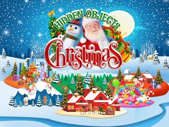 Изображение игры: Hidden Object Christmas Puzzle