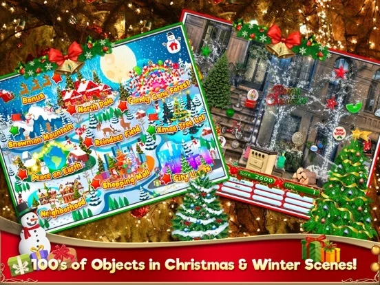 Изображение игры: Hidden Object Christmas Puzzle