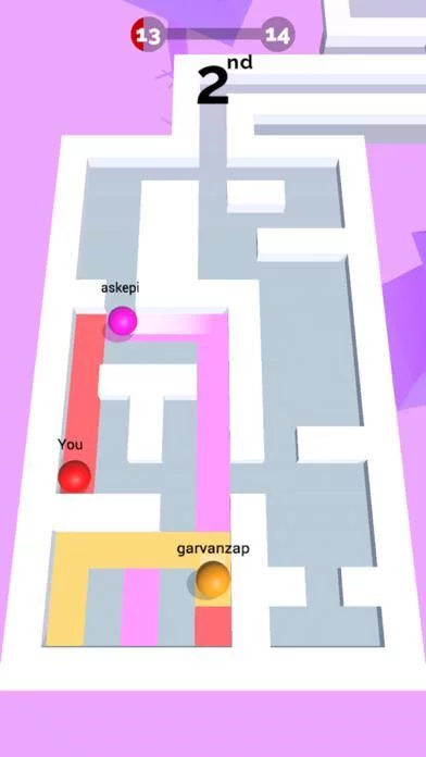 Изображение игры: MazeRace.io