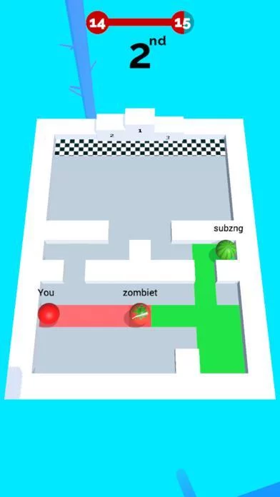 Изображение игры: MazeRace.io