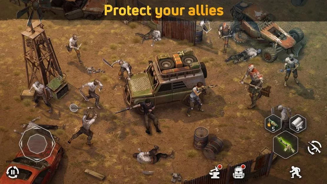 Изображение игры: Dawn of Zombies: Survival after the Last War