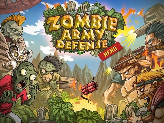 Изображение игры: Zombie Army Defense HERO