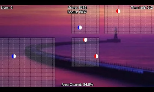 Изображение игры: JezzBall Classic