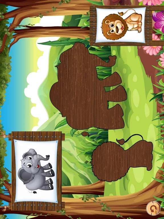 Изображение игры: Animal Puzzles Games: little boys & girls puzzle