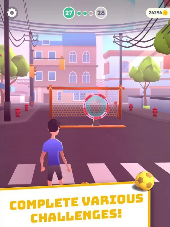 Изображение игры: Flick Goal!