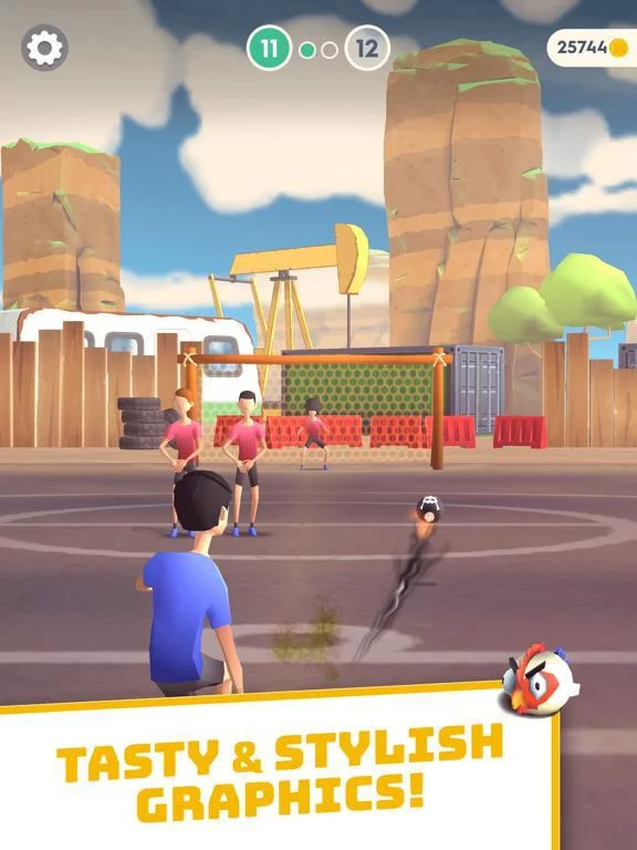 Изображение игры: Flick Goal!