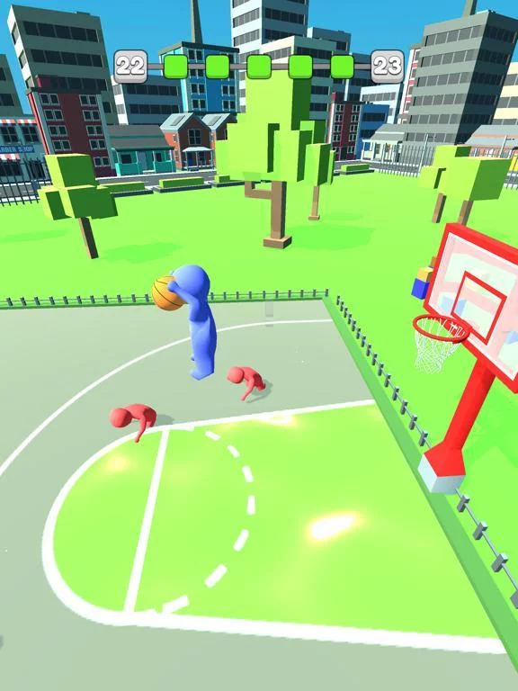Изображение игры: Basket Dunk 3D