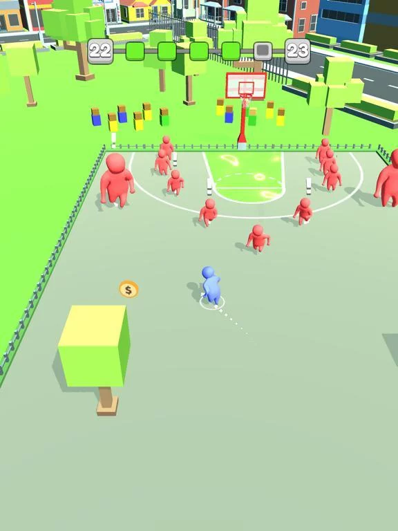 Изображение игры: Basket Dunk 3D