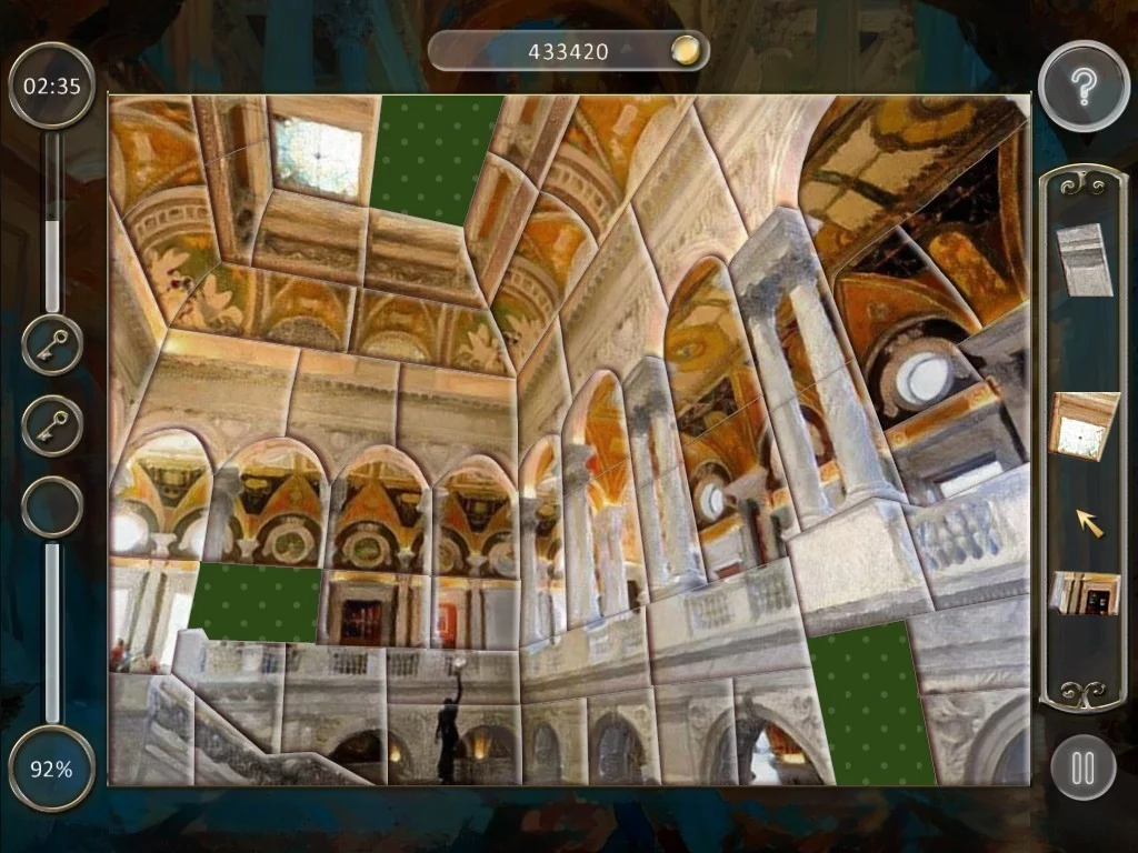 Изображение игры: Fairytale Mosaics Beauty and Beast