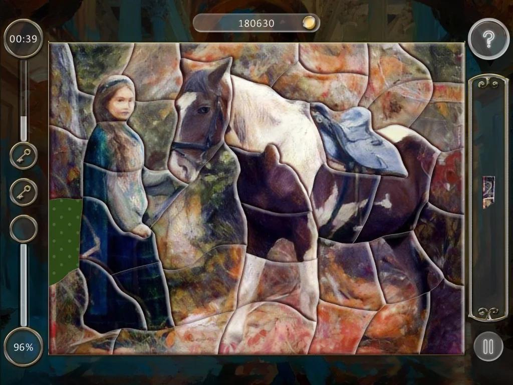 Изображение игры: Fairytale Mosaics Beauty and Beast