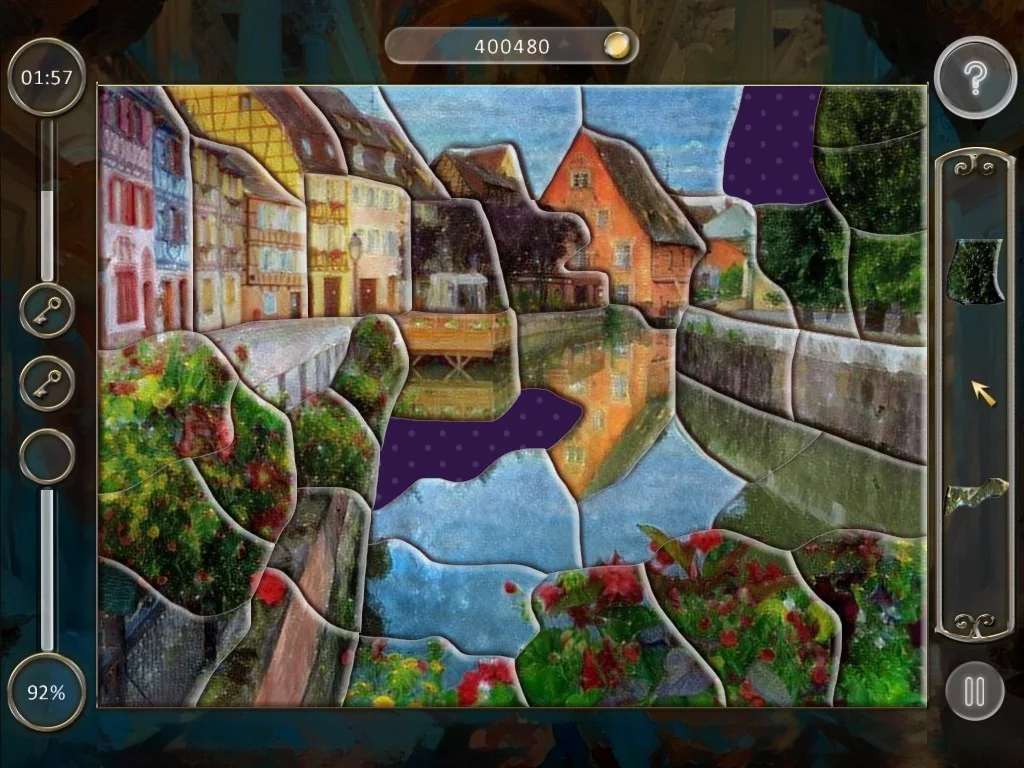 Изображение игры: Fairytale Mosaics Beauty and Beast