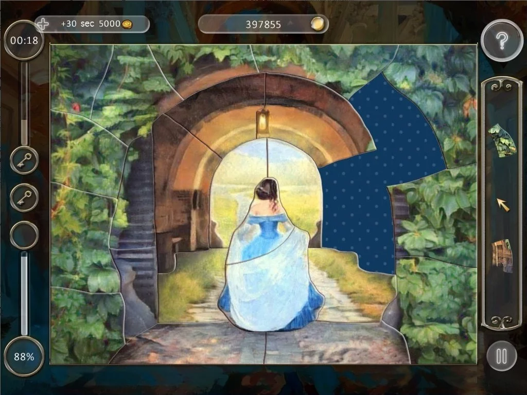 Изображение игры: Fairytale Mosaics Beauty and Beast