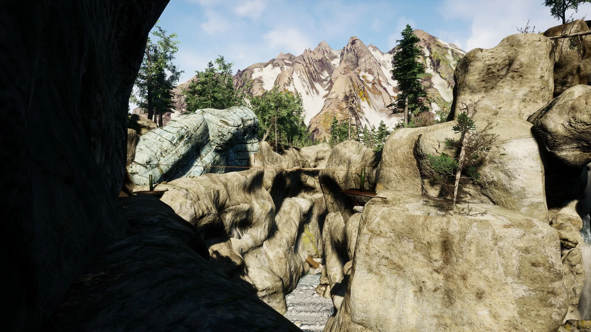 Изображение игры: THE VR CANYON