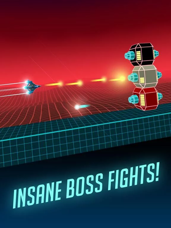 Изображение игры: OutRush - Synthwave Action
