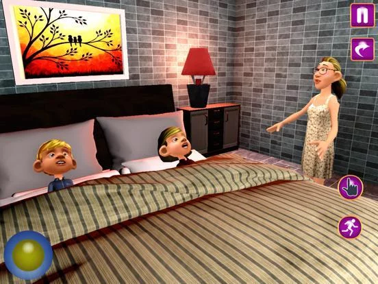 Изображение игры: Virtual Super Granny 3D Game