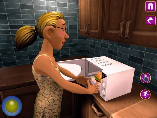 Изображение игры: Virtual Super Granny 3D Game