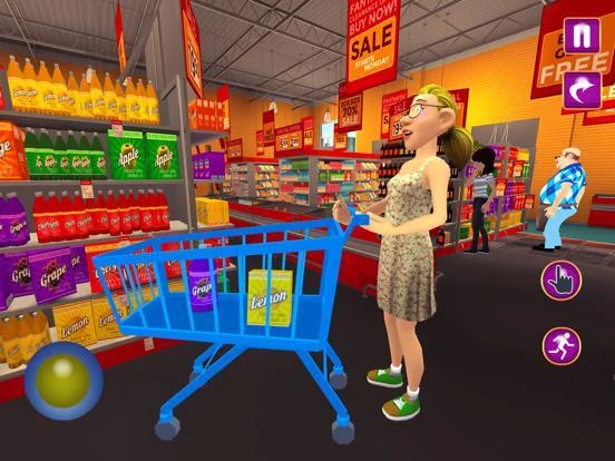 Изображение игры: Virtual Super Granny 3D Game