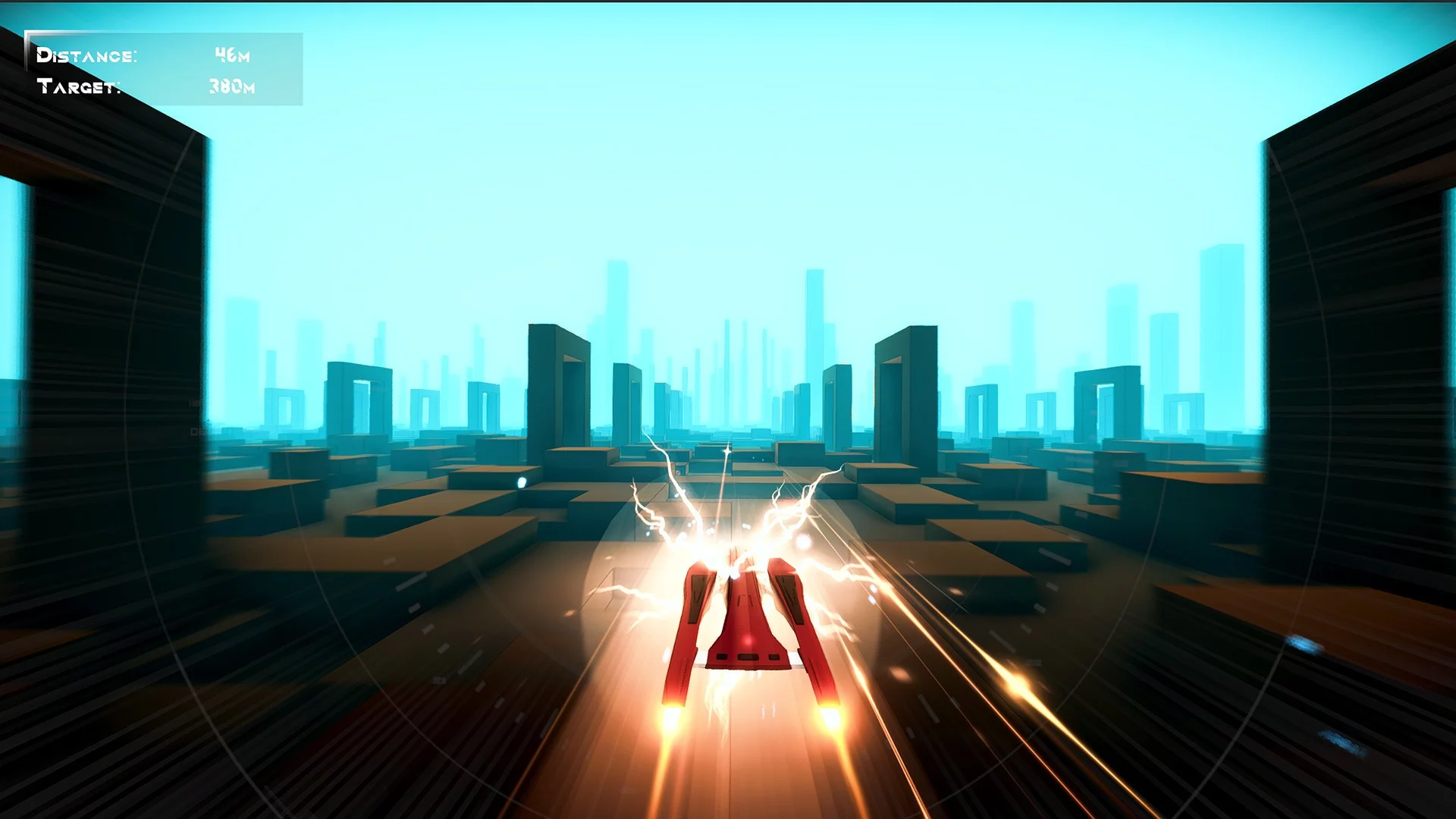 Изображение игры: INFINITY RACER XD