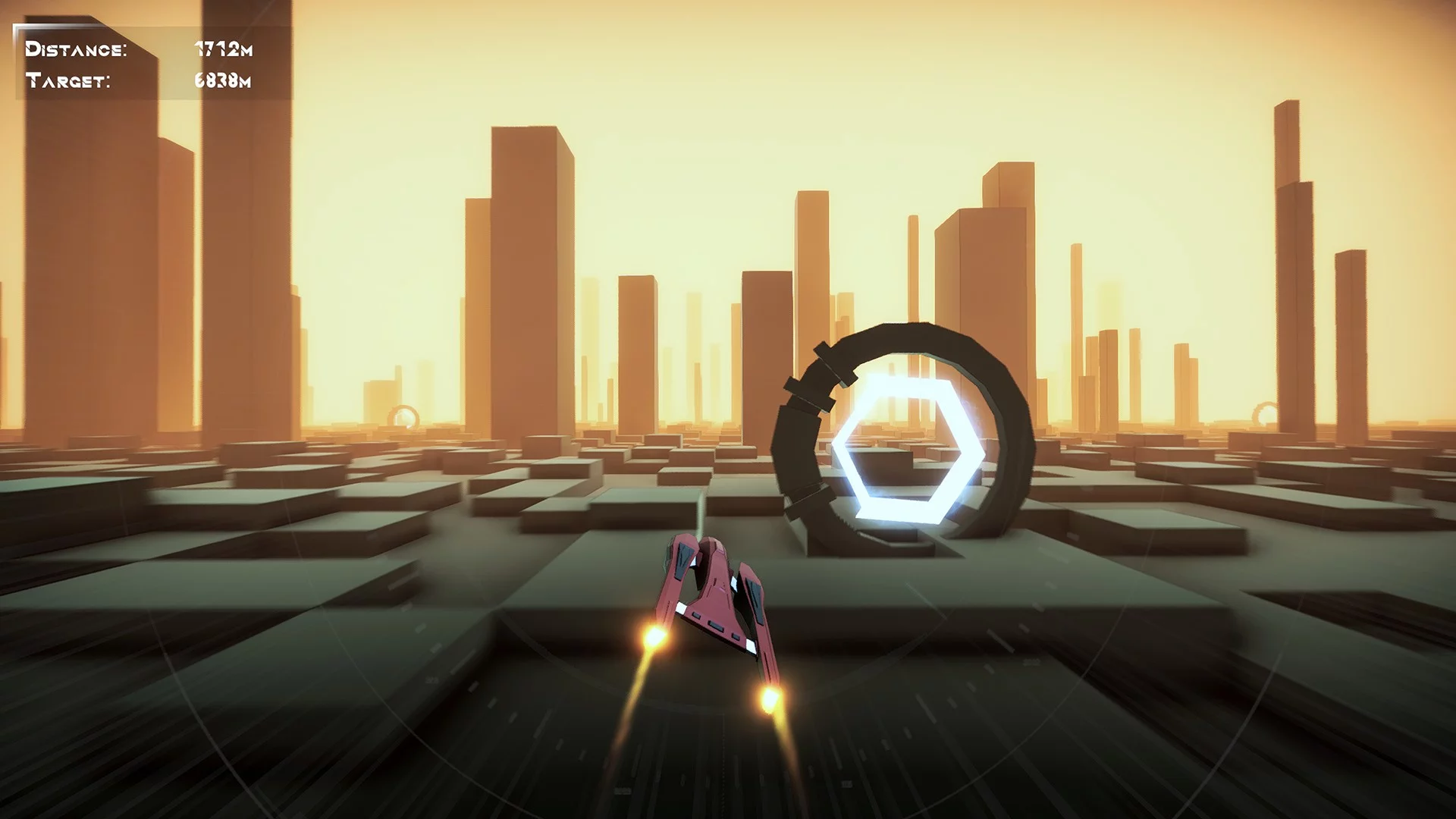 Изображение игры: INFINITY RACER XD