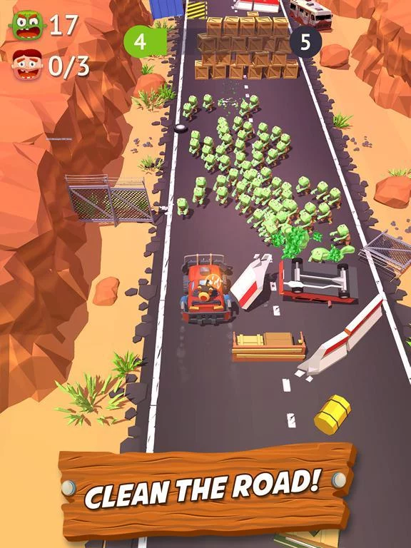 Изображение игры: Zombie Land Rush