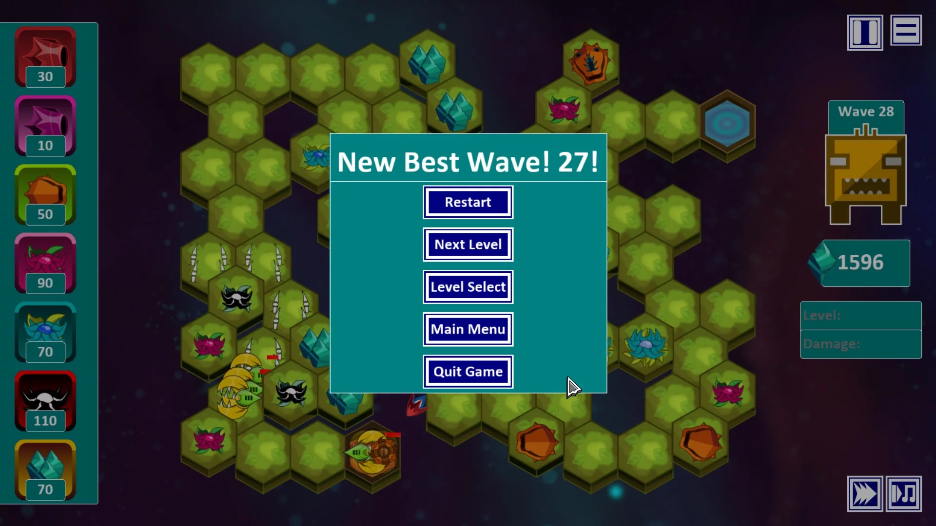 Изображение игры: Myriad Tower Defense