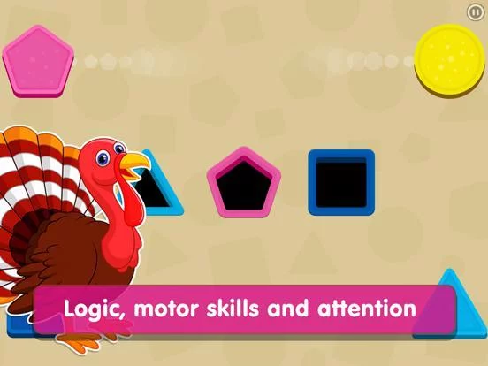 Изображение игры: Shapes! Toddler Kids Games,Baby Boys Learning Free