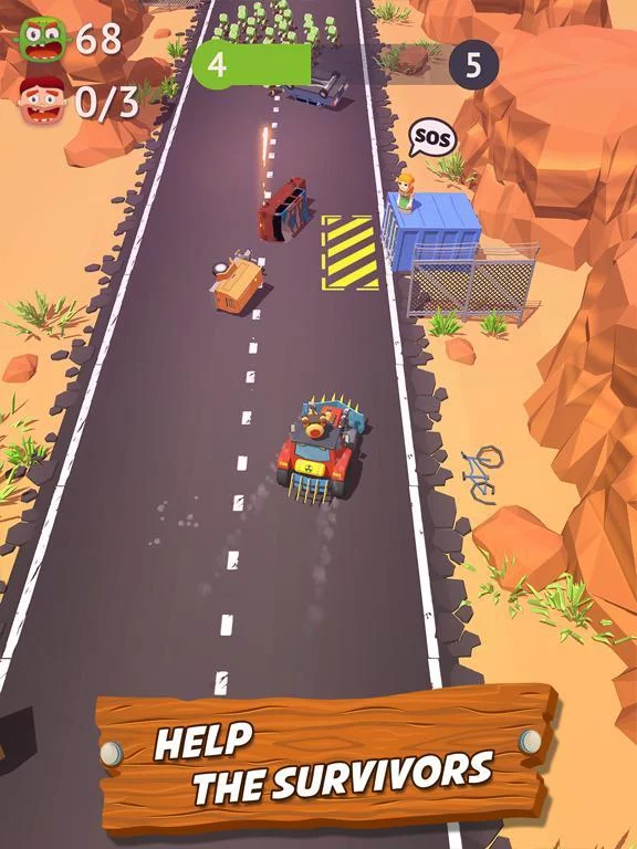 Изображение игры: Zombie Land Rush