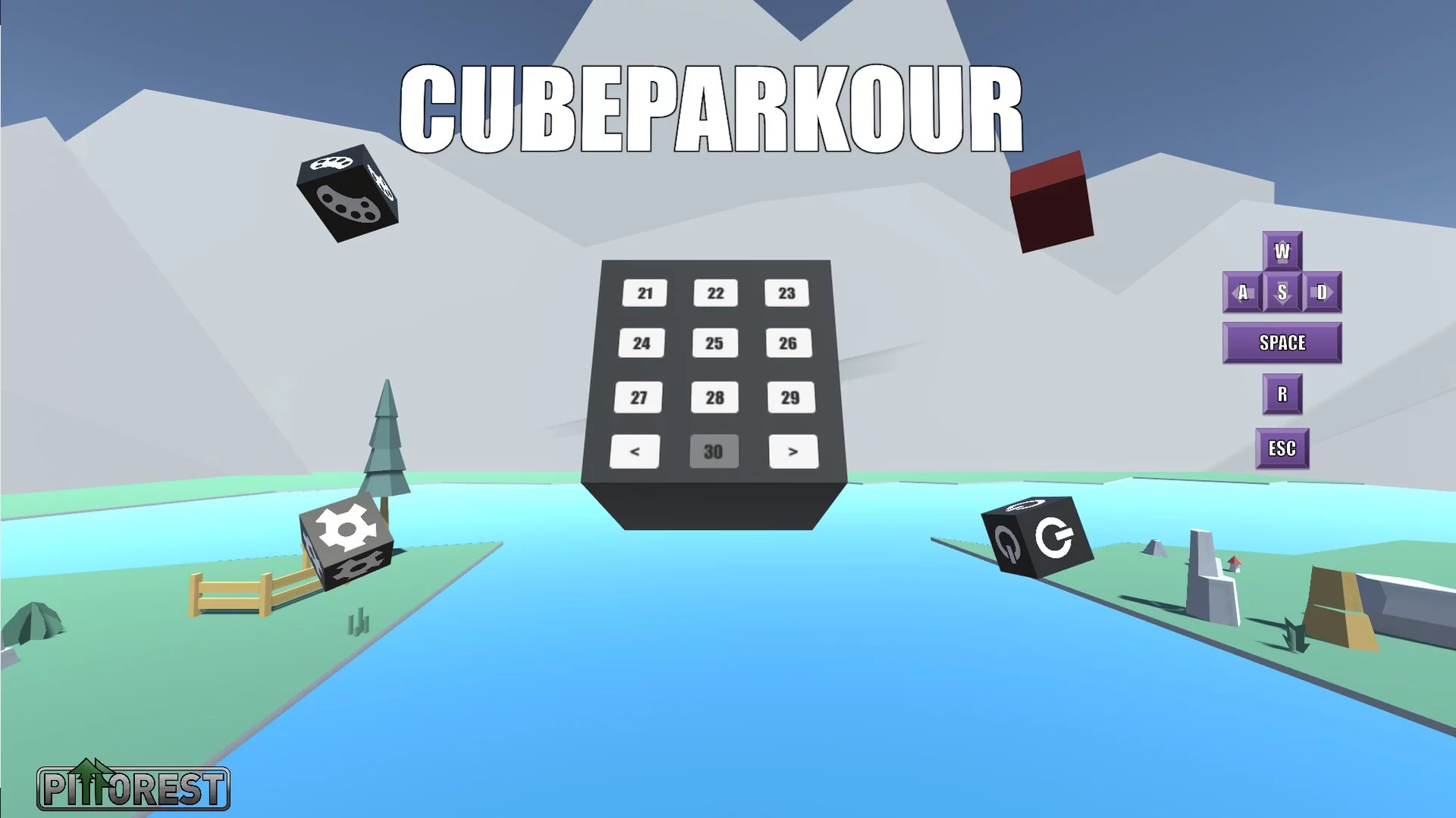 Изображение игры: CubeParkour