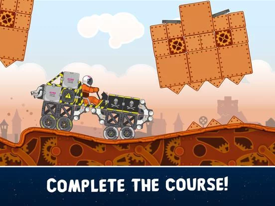 Изображение игры: RoverCraft Space Racing
